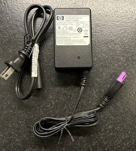 HP Hewlett Packard 0957-2286 GENUINE AC POWER ADAPTER Brick, 30V, 333mA, Purple - Picture 1 of 5
