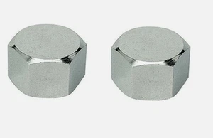 COPPIA DI TAPPI IN ACCIAIO ZINCATO DA 1/2" - Imagen 1 de 1