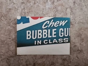 Tarjeta coleccionable Wacky Package Bubble Gum 1973 - Imagen 1 de 2