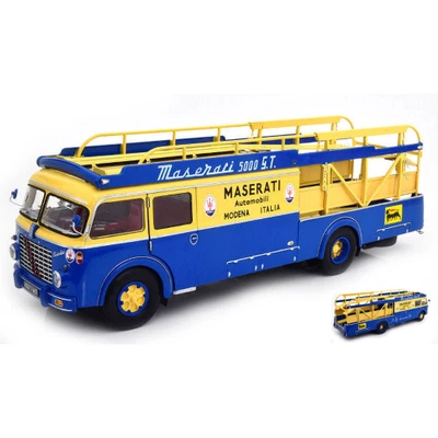 FIAT 642 BARTOLETTI MASERATI RACE TRANSPORTER 1:18 Cmr Classic Model Replicars F - Immagine 1 di 3
