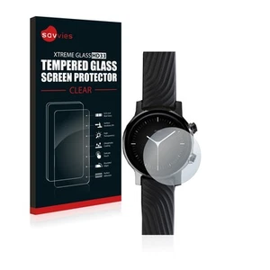 Savvies Schutzglas für Motorola Moto 360 (3. Gen.) Echt Glas Panzer Display 9H - Photo 1/7
