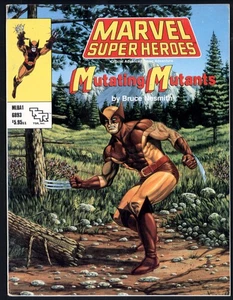 MARVEL SUPERHEROES * MUTANTES MUTANTES por Bruce Nesmith * 1990 por TSR D&D juego - Imagen 1 de 6