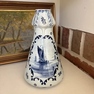 Rare Antique Royal Bonn Delft-Style Vase c1900-1920 - Franz Anton Mehlem - Picture 1 of 11