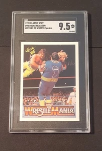 1990 Classic WWF Early Shawn Michaels Card, Rockers #98 SGC 9.5 Plus Bonus Card - Picture 1 of 4