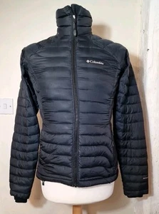 Columbia Black Omni Heat 800 Lightweight Quilted Jacket Size S - Picture 1 of 18