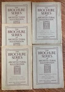 The Brochure Series of Architectural Illustration 1901 Vol 7 No. 2, 5, 6, 8, 12 - Picture 1 of 22