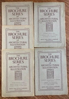 The Brochure Series of Architectural Illustration 1901 Vol 7 No. 2, 5, 6, 8, 12 - Image 1 of 4