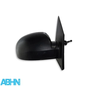 Hyundai Getz TB (2002-2005) Right Side Manual Adjustable Door Mirror Matte Black - Picture 1 of 9