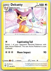 Delcatty Rare SWSH03: Darkness Ablaze 142/189 NM - Bild 1 von 2