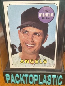 1969 Topps Baseball Card Hoyt Wilhelm California Angels #565 G-VG B3 Free Ship - Picture 1 of 2