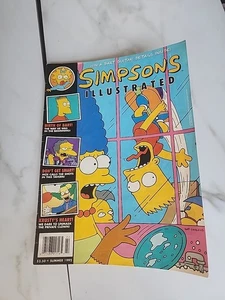 The Simpsons Illustrated Magazine Vtg Bart Homer Summer 1992 Monthly Newsstand - Foto 1 di 10