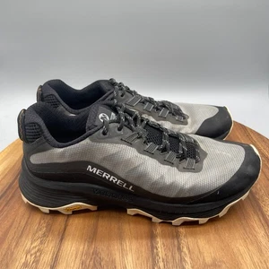 Merrell Moab Speed Schuhe Herren 9 Wanderschuhe grau Vibram Sohlen Muster - Bild 1 von 8