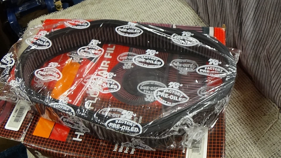 1984 84 CHEVROLET CORVETTE CROSSFIRE K&N E-1984 AIR FILTER NOS BRAND NEW IN BOX - image 1 of 1