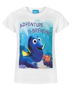 Camiseta blanca de manga corta Disney para niñas - Imagen 1 de 11