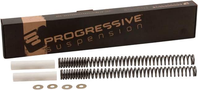 Kit de resorte de horquilla delantera progresivo de 39 mm de alta resistencia para Harley Dyna FXRT 1988-2019 Foto 1 de 1