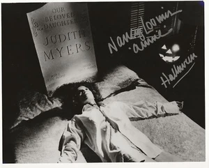 NANCY LOOMIS Halloween 1978 Annie signiertes Foto - Bild 1 von 1