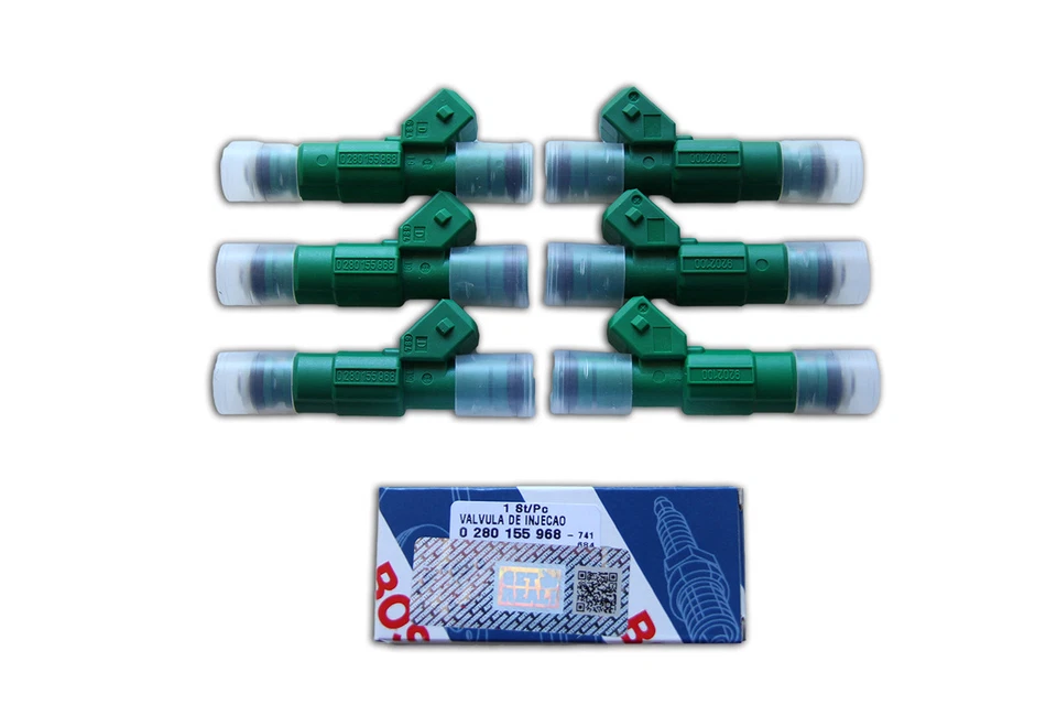 Bosch 42lb Injectors 440cc 968 Green EA-EL AU BA BF XR6 Turbo LS1 - 6 - Image 1 of 1