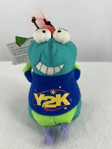 Hallmark Crash The Y2K BUG Plüsch Vintage 2000 Figur Neu mit Etikett OHNE Sound - Bild 1 von 12