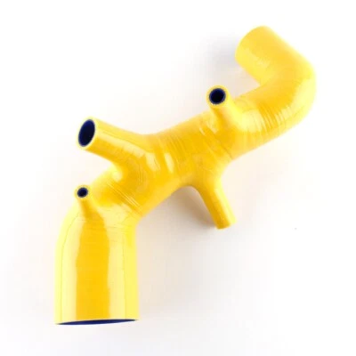Yellow Silicone Intake Inlet Pipe For Audi TT Quattro 4WD BAM APX 225PS 20V 1.8T Foto 1 de 4