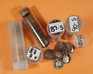 1985-s PROOF ROOSEVELT DIME Roll - 50 Coins - Picture 1 of 1