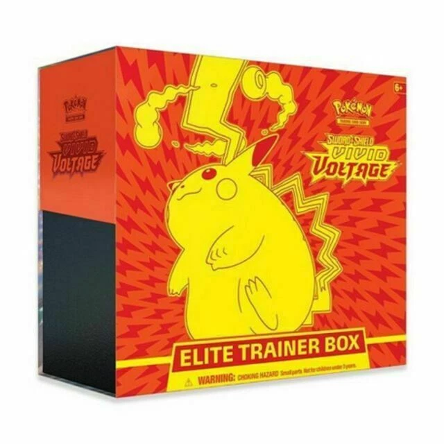 Pokémon TCG: Sword & Shield-Vivid Voltage Elite Trainer Box (133 Cards)
