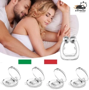 Dispositivi Anti Russamento, Clip magnetica per Naso 5 Pezzi - Foto 1 di 6
