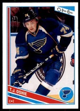 2013-14 O-Pee-Chee T.J. Oshie St. Louis Blues #100