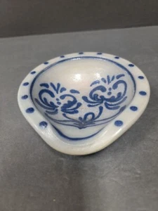 Wisconsin Pottery Spoon Rest Salt EA Columbus WI - Picture 1 of 8