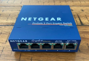 Netgear 5-port Gigabit Ethernet Switch (Model GS105) - Picture 1 of 5