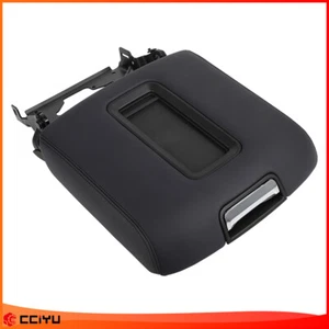 Center Console Armrest Lid For 2014-2019 Chevy Silverado GMC Sierra Dark Gray - Picture 1 of 9
