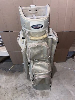Bennington Floral Canvas Ladies Cart Golf Bag White - Image 1 of 4