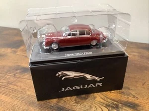 Atlas Editions 1/43 Scale 4 641 101 - 1960 Jaguar Mk2 - Maroon - Picture 1 of 9