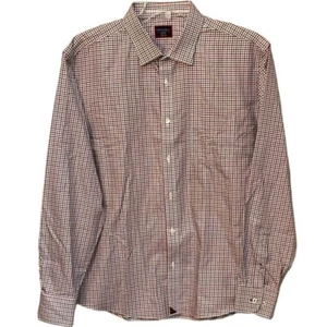 UNTUCKit Cotton Button Down Casual Dress Shirt Plaid Size XL - Picture 1 of 5