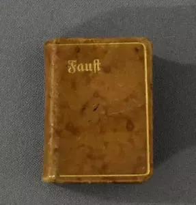 Johann W. v. Goethe: Faust - Miniaturbuch 1917 - Picture 1 of 4