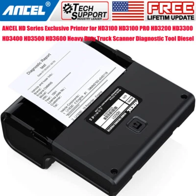ANCEL HD Series Exclusive Printer for HD3300 HD3400 HD3500 HD3600 Truck Scanner - Image 1 of 4