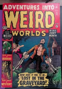 Adventures into Weird Worlds #12 1952 ATLUS Golden Age - Picture 1 of 3