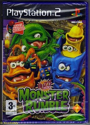 PS2 Buzz! Junior: Monster Rumble, UK Pal, New & Sony Factory Sealed - Image 1 of 2