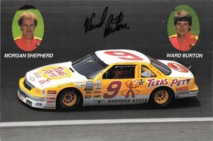 Ward Burton NASCAR Autographed Photo Texas Pete - Picture 1 of 2