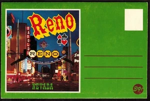 Reno Nevada Souvenir Folder Circa 1976 Very Good Condition Unposted USA Seller - Picture 1 of 3