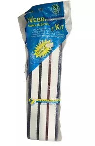 Vintage Wellington RE-WEB KIT  80’ Lawn Chair Webbing RED/WHITE/BLUE 3" Wide - Picture 1 of 4