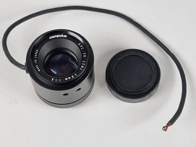 Vintage Computar Auto Iris APC TV Lens 50mm / F1.8 / MCA5018APC / Japan - Image 1 of 4