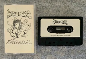 RIPCHORD Thrashaholics Demo Tape - Rare ORG. 88 Thrash Metal Vio-lence Metallica - Picture 1 of 4