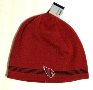 Arizona Cardinals Reebok Red Reversible Cuffless Knit Hat Beanie - New - Picture 1 of 3