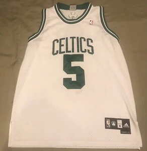 Camiseta deportiva de baloncesto KEVIN GARNETT Boston CELTICS ADIDAS cosida NBA talla médica - Imagen 1 de 7