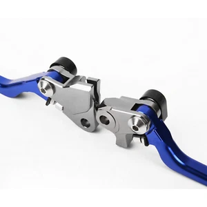 Palancas de pivote de freno de embrague CNC azul EE. UU. 2018 2019 para Yamaha YZ125 YZ250 2015-2020 - Imagen 1 de 6