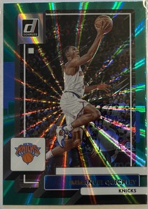2022-23 Donruss Basketball Immanuel Quickley Holo Green Laser #175