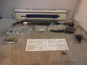 Metal Screen Door Hardware Set 1605 Black Finish - Picture 1 of 11