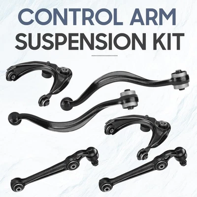 Kit de braço de controle dianteiro superior inferior para 2007 - 2012 Ford Fusion Lincoln MKZ Milan - Imagem 1 de 4