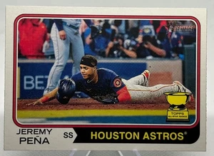 2023 Topps Heritage - Jeremy Pena #285 Houston Astros - Bild 1 von 2