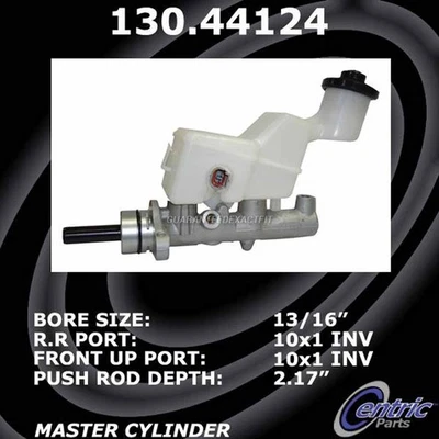 Cilindro maestro de freno centrado CSW para Pontiac Vibe Toyota Corolla Matrix 2003-08 Foto 1 de 3